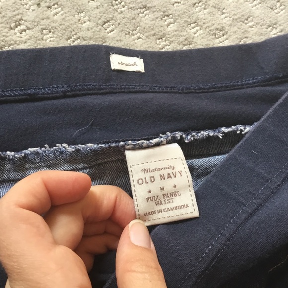 Maternity denim capris - Picture 5 of 6